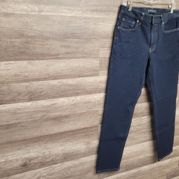 NEW Everlane Athletic Fit 4-Way Stretch Jean Uniform Men's 31x30 Dark Indigo - Picture 4 of 12